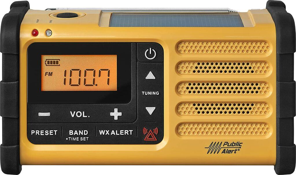 Best Solar Powered Emergency Radios - Sangean MMR-88