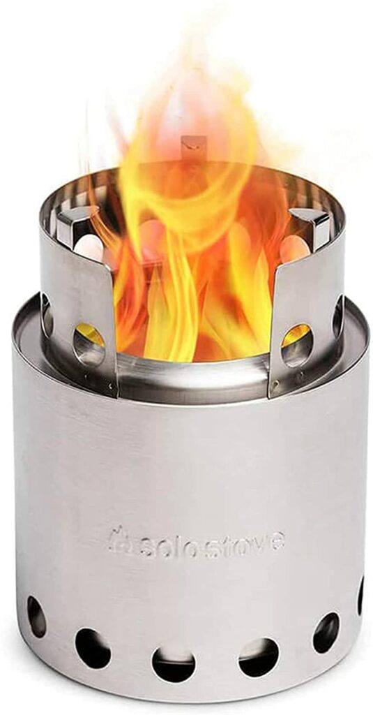 The Best Portable Wood Stove for Camping - the solo stove LITE